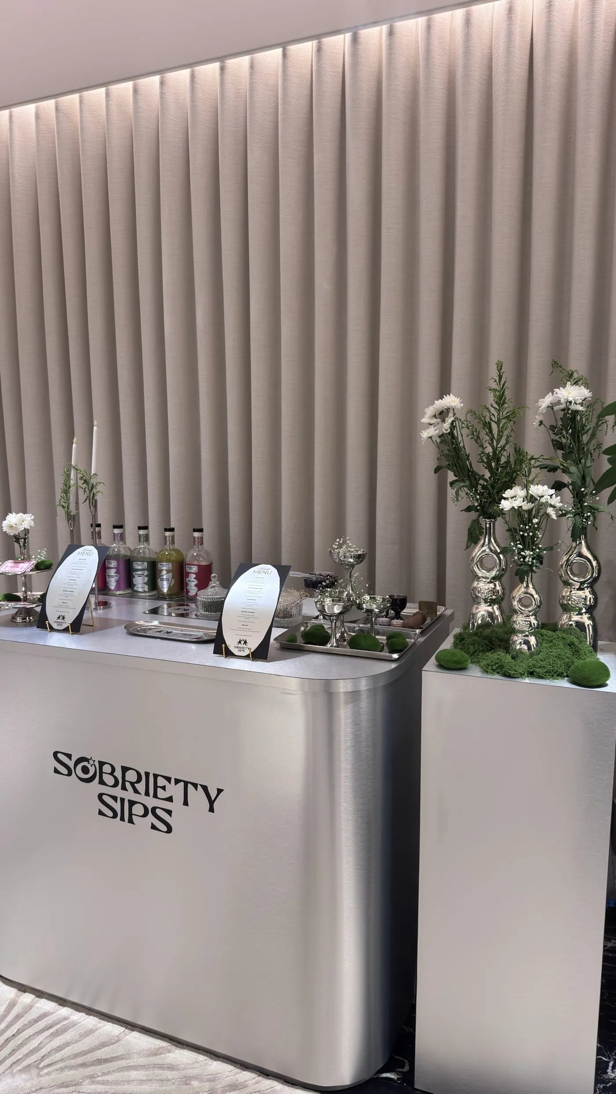 The Sobriety Bar at an event